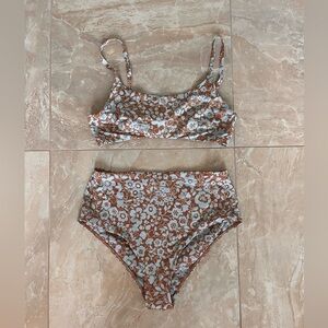 EVERLANE — high waist bikini